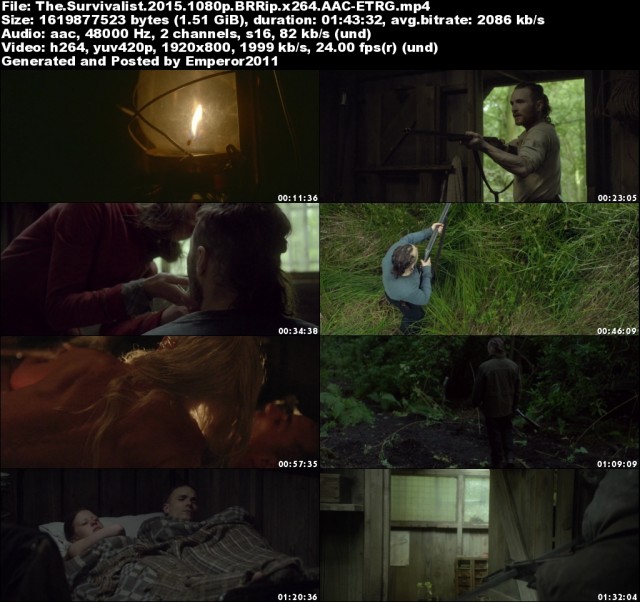 The Survivalist (2015) 1080p BRRip x264 AAC-ETRG.