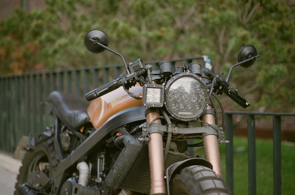 Honda Bros Custom Scrambler