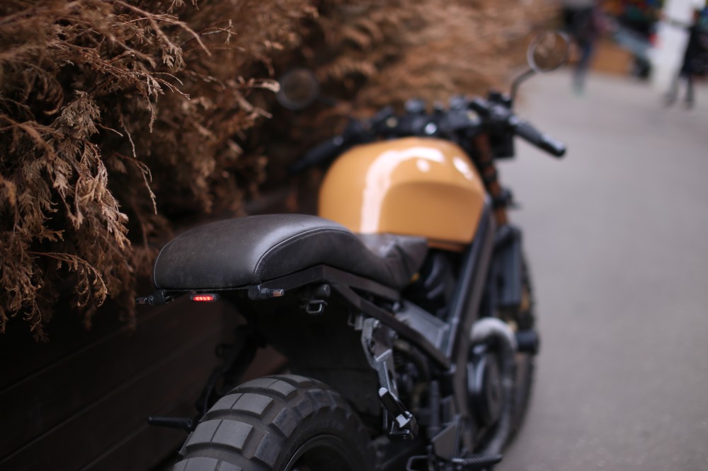 Honda Bros Custom Scrambler