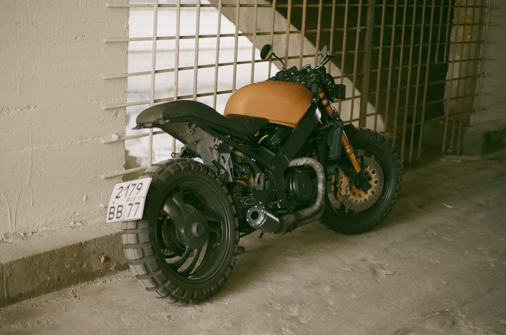 Honda Bros Custom Scrambler